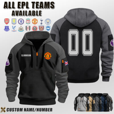 Custom UK Sports EPL Halfzip Hoodie 1 1