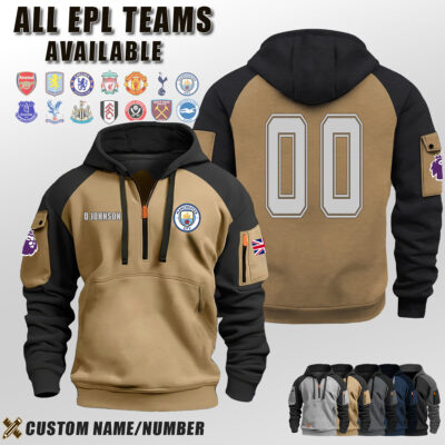 Custom UK Sports EPL Halfzip Hoodie 3